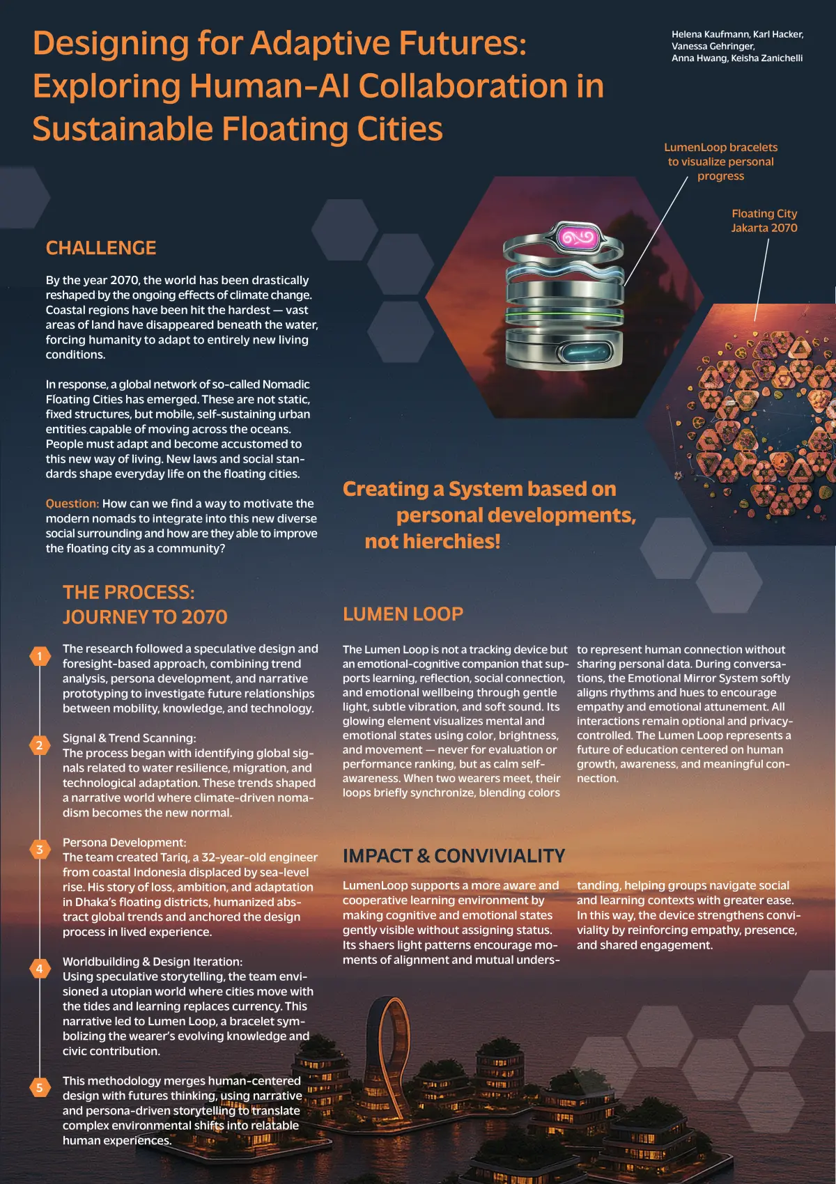 Designing for Adaptive Futures: Exploring Human-AI Collaboration in Sustainable Floating Cities