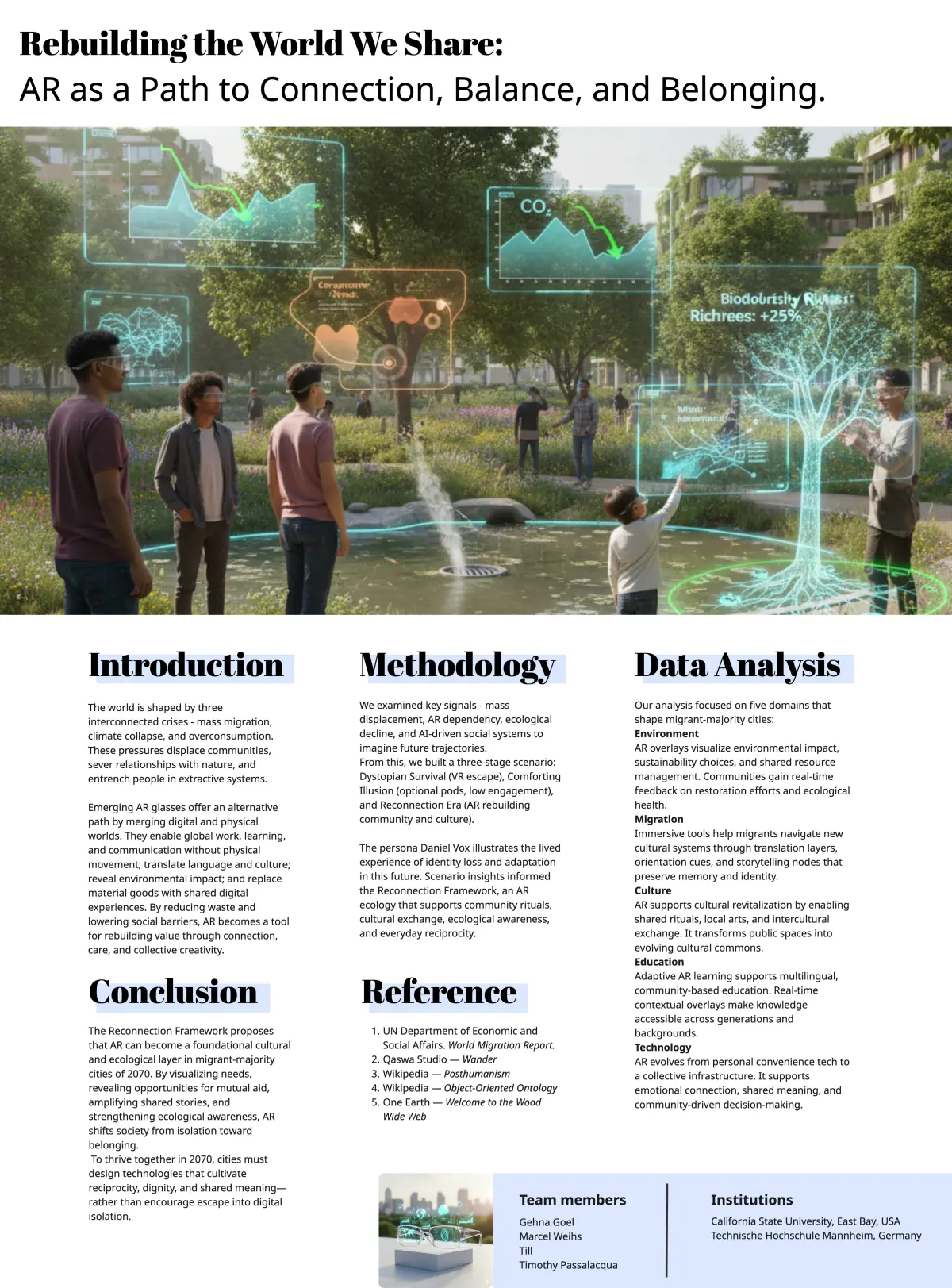 Reconnected: AR as a Path to Connection, Balance, and Belonging